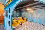 Attention to detail in this room will have the kids entertained for the whole stay